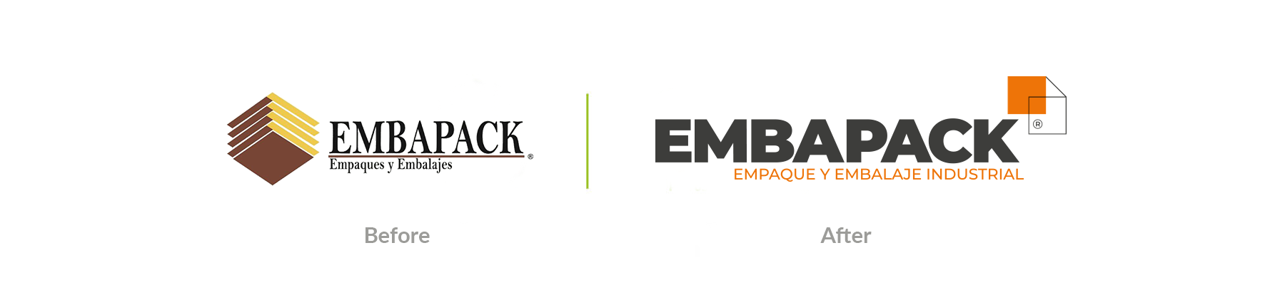 Embapack branding