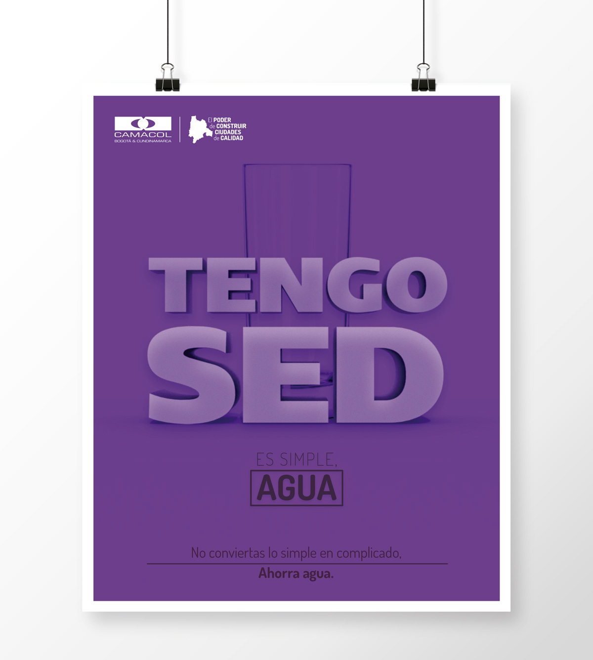 Cartel Agua