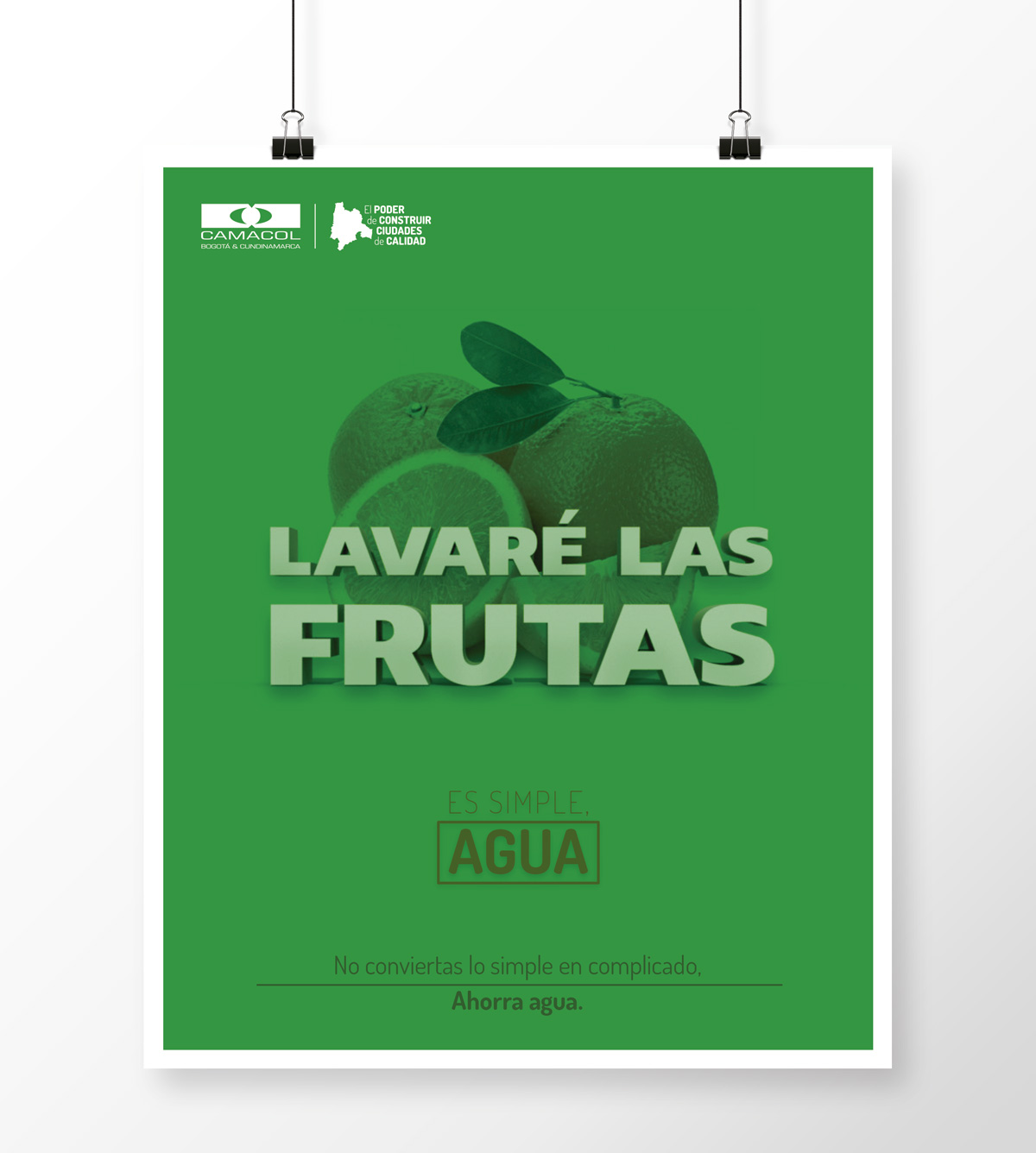 Cartel Agua