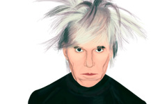 illustration Andy warhol